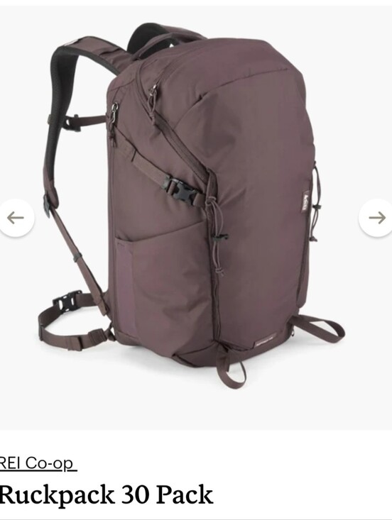 REI Handbags - REI Ruckpack 30L Purple Backpack